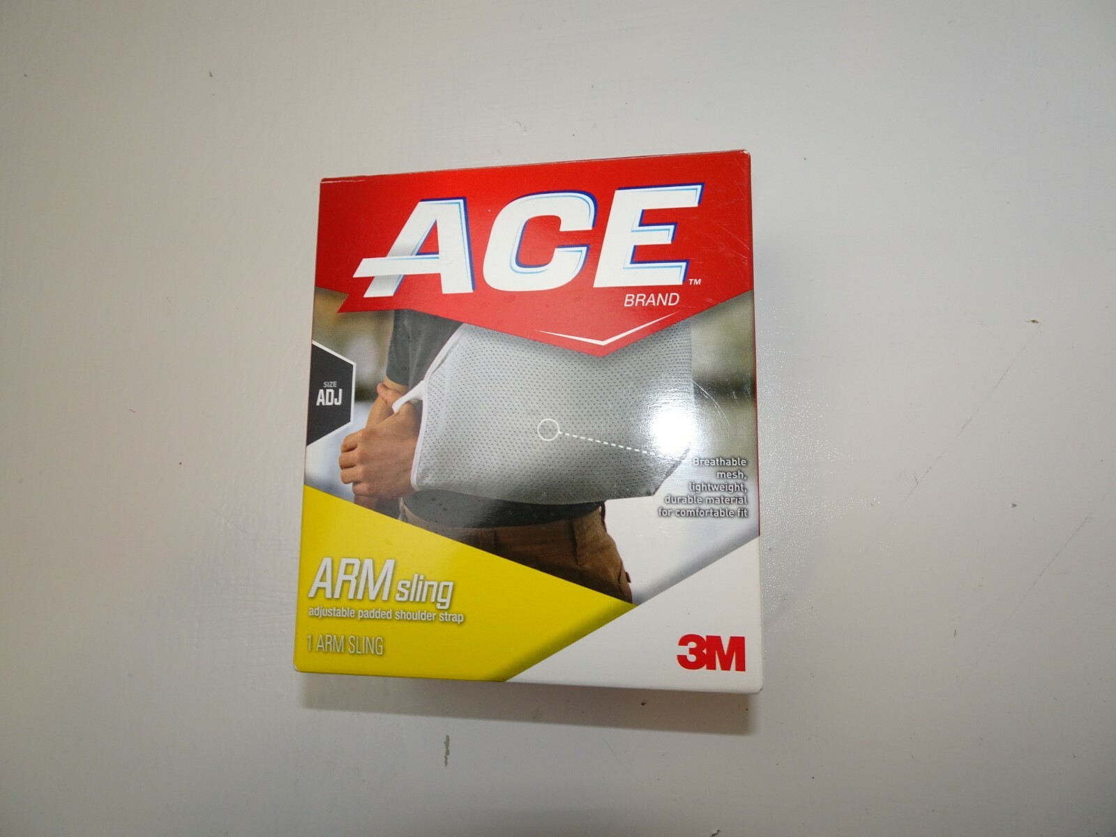 ACE Arm Sling Adjustable Padded Shoulder Strap Breathable Mesh NEW