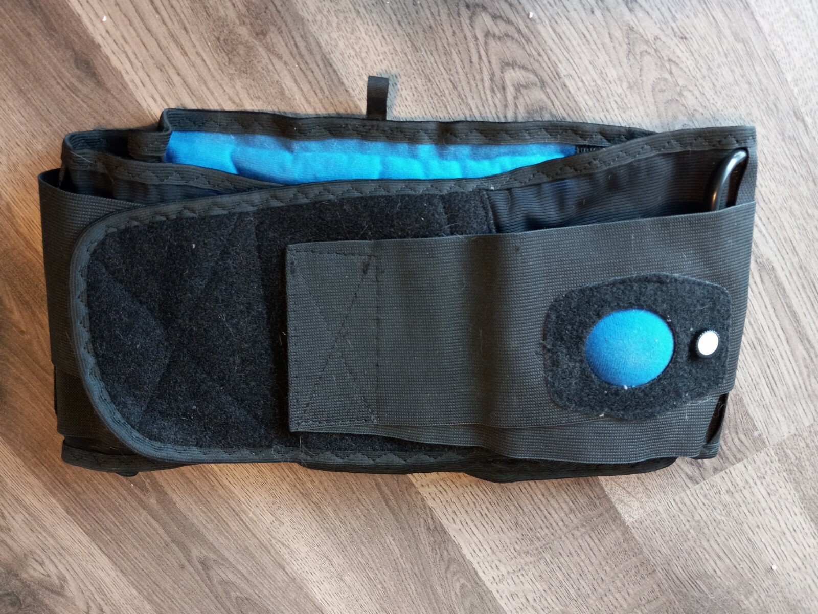 Form fit Back Support Brace with Air Compression System XL black and blue