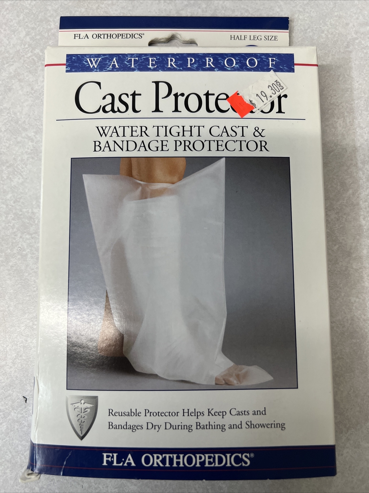 FLA Orthopedics Cast Protector Waterproof CHILD Half Leg Size NEW