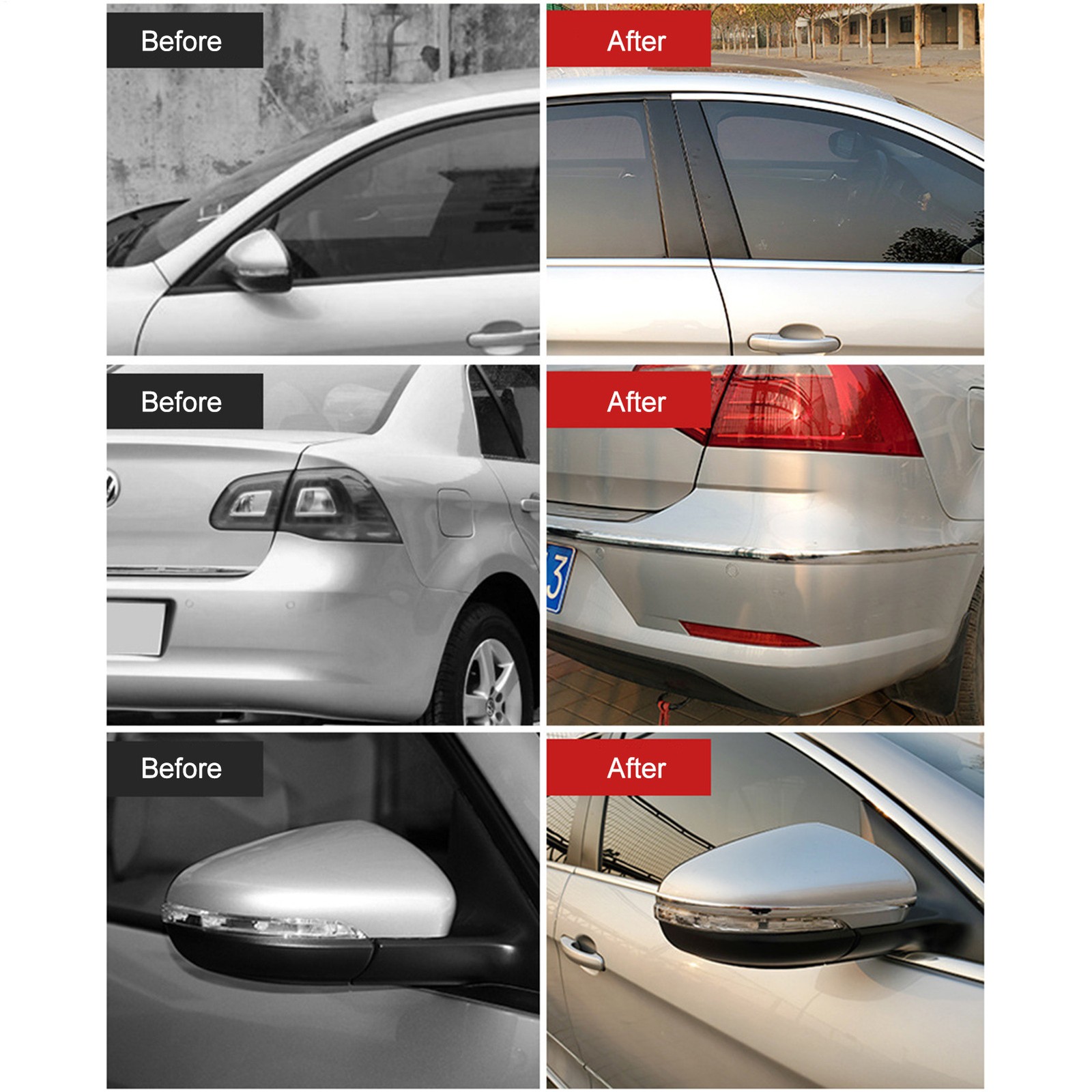 Durable Silver Car Chrome Styling Decor Moulding Trim Strip Tape Multi-size