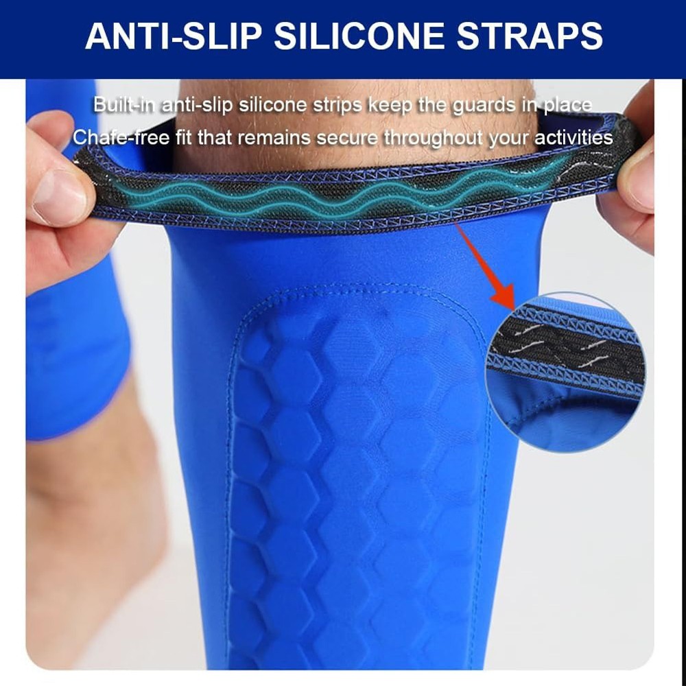 Football Soccer Shin Guards Pads for Kids Youth Adult Sport Leg Protective Gear