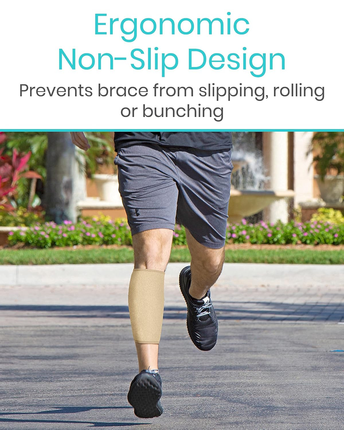 Adjustable Calf Brace for Shin Splints – Compression Sleeve for Pain Relief