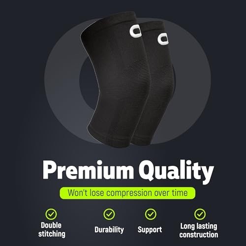 Elbow Compression Sleeves for Tendonitis, Tennis & Golf Elbow Relief – Support f