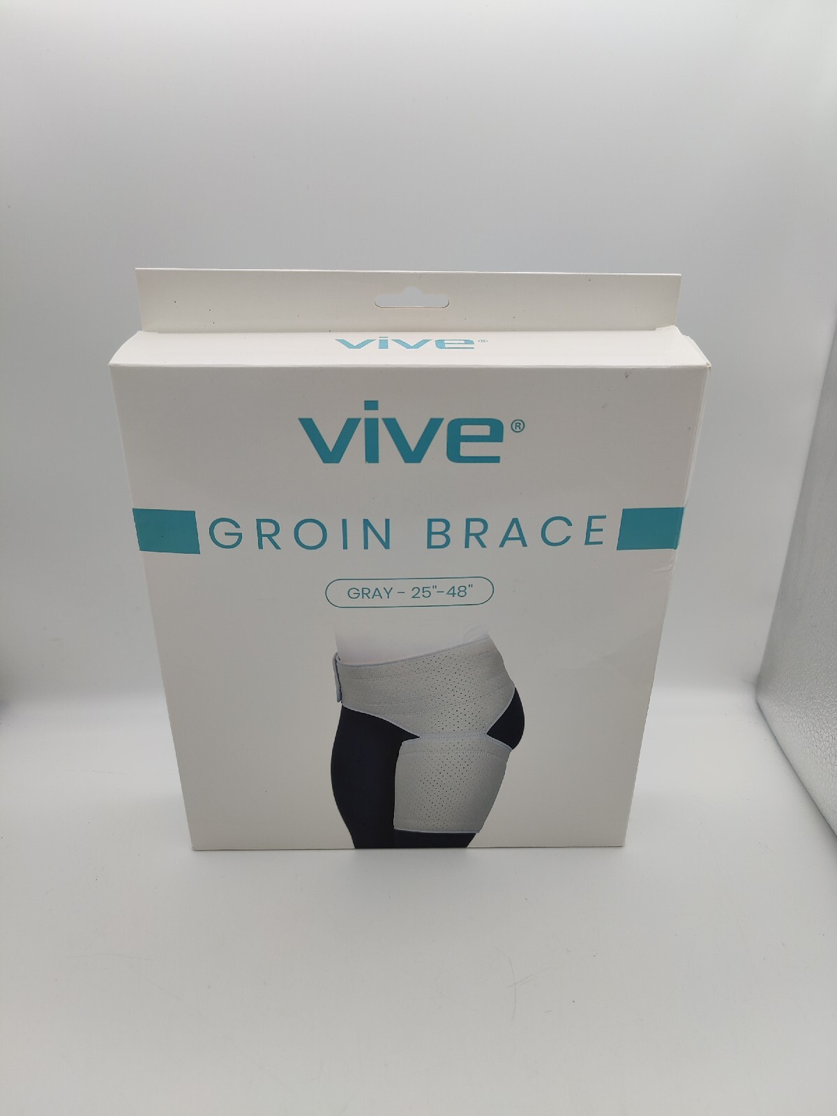 Vive Groin Brace Black Hip 25”-48”NEW/Open BOX Neoprene Groin Brace