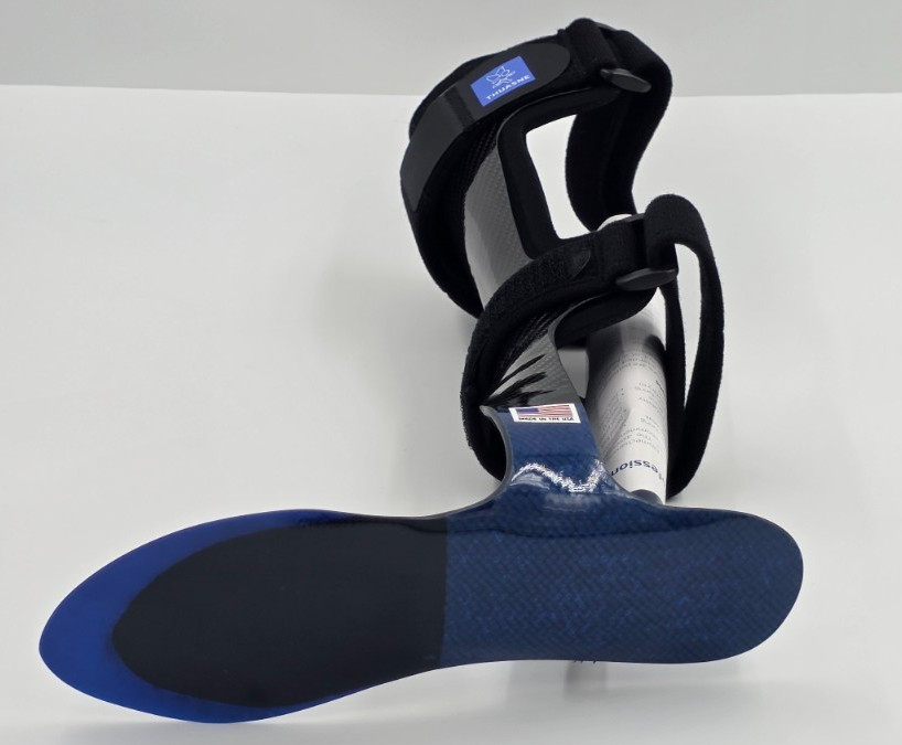 Townsend SpryStep Max Carbon Fiber AFO Brace LEFT Medium 17H1021 NEW w/ Pouch