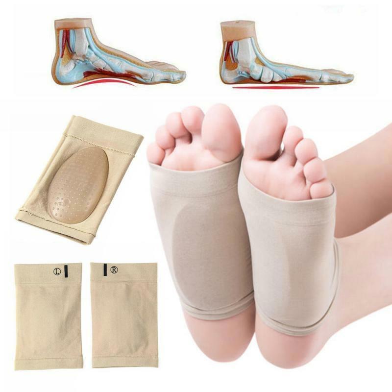 Foot Arch Support Flat Feet Fallen Arch Plantar Fasciitis Insole Heel Pain Help