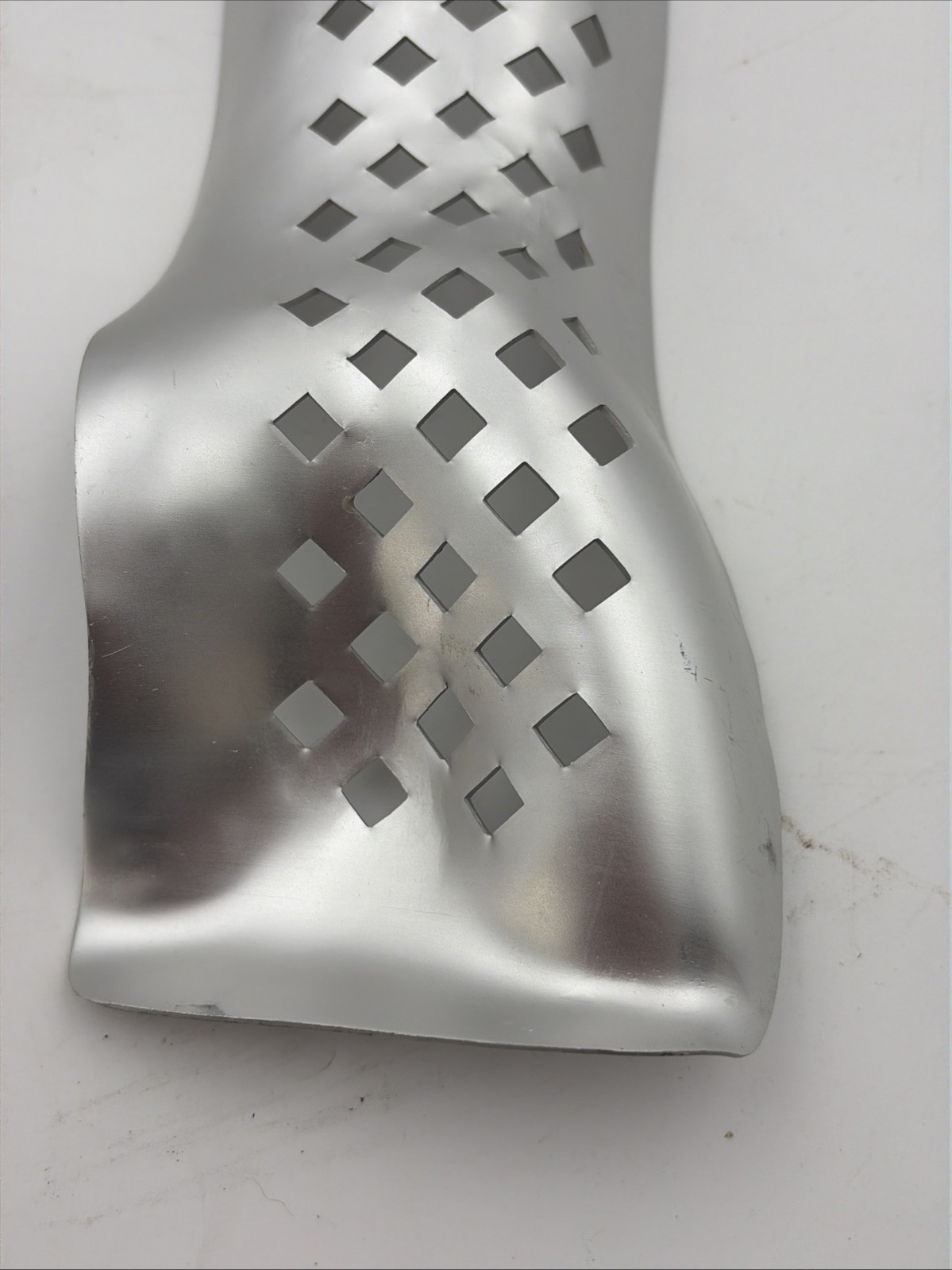 Vintage Metal Forearm Splints – Perforated Medical Brace Supports