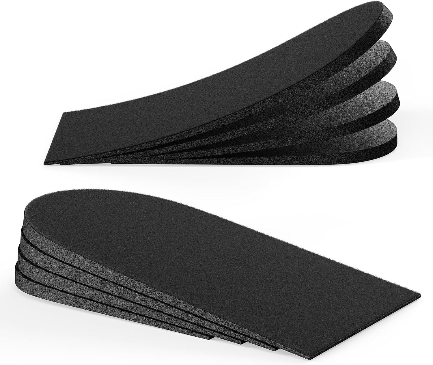 Adjustable Heel Lift Inserts- Orthopedic Shoe Lifts,Black,1 Pair,M | Shoe Lift