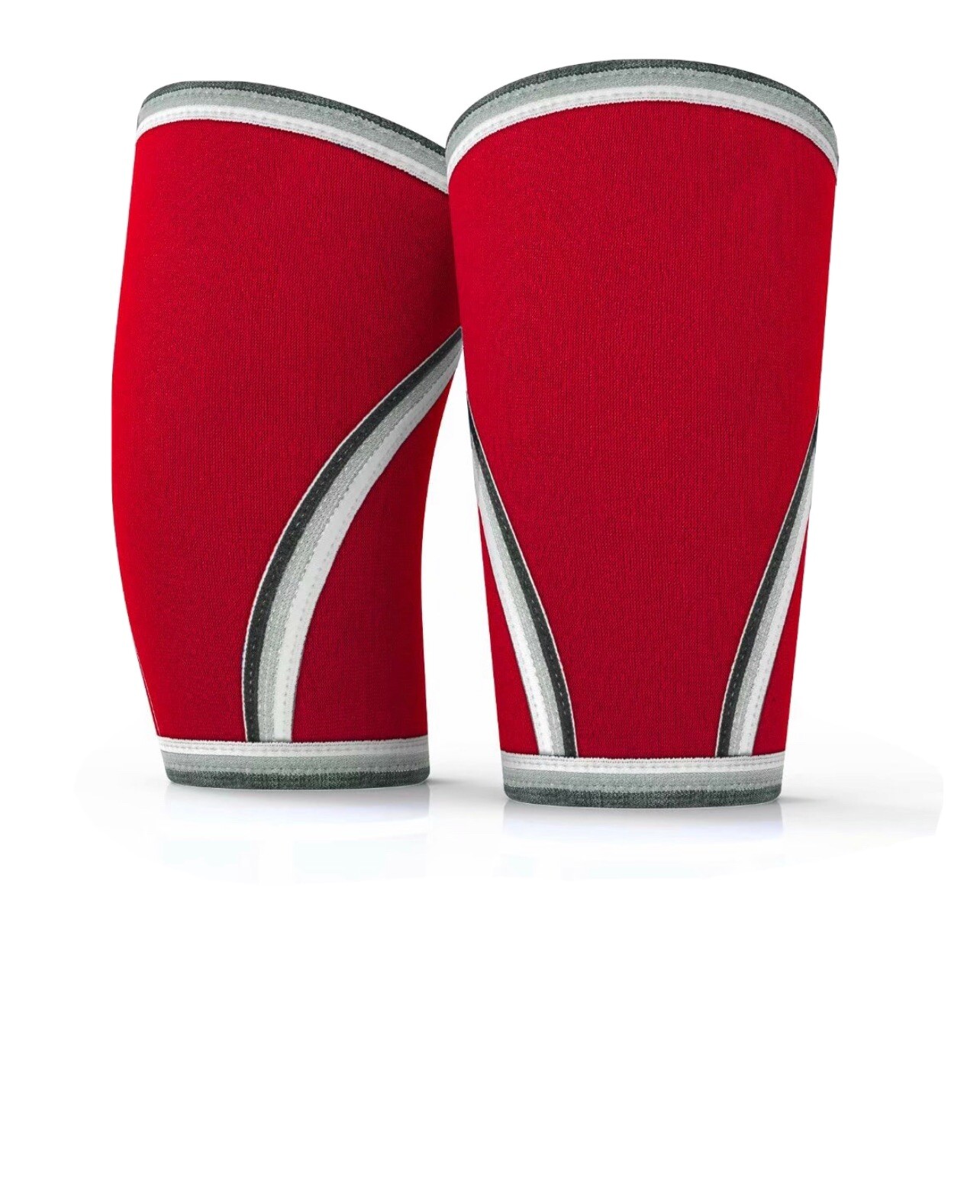 Knee Sleeves Support Compression Weightlifting 7mm Neoprene Sleeve Squats Brace