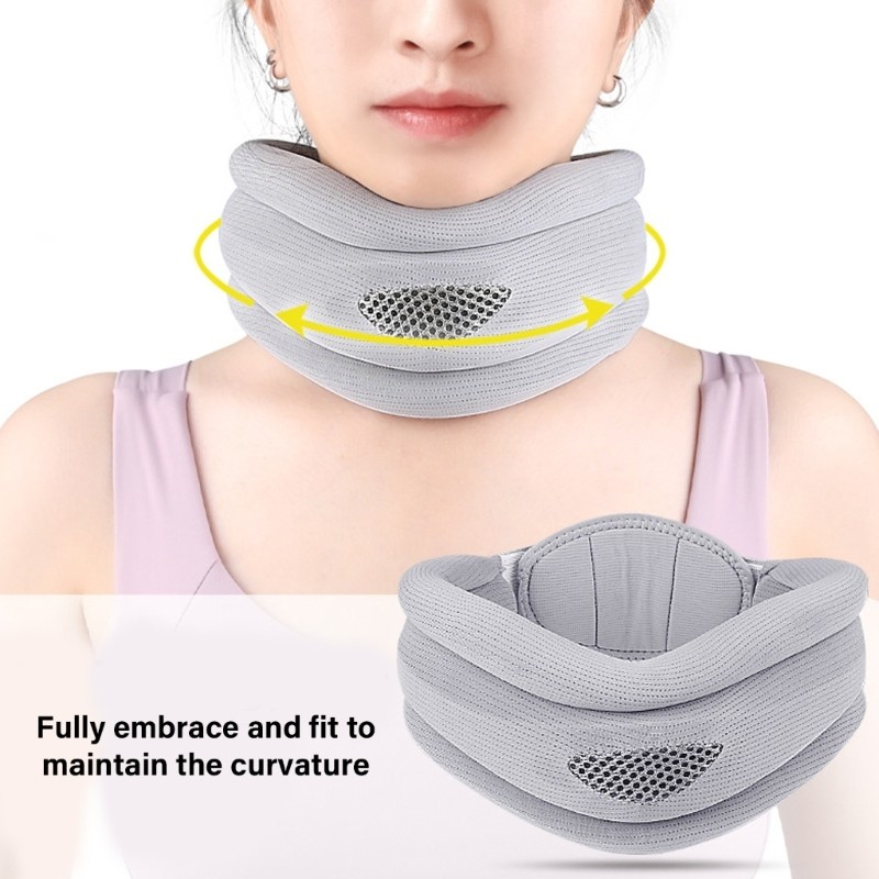 Cervical Collar for Sleepings,Travelling,Office Neck Brace Neck Support Brace