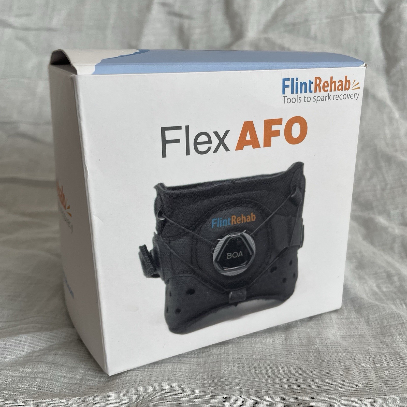 FlintRehab Flint Rehab Drop Brace AFO Adult Ankle Support – NEW Open Box Deal!
