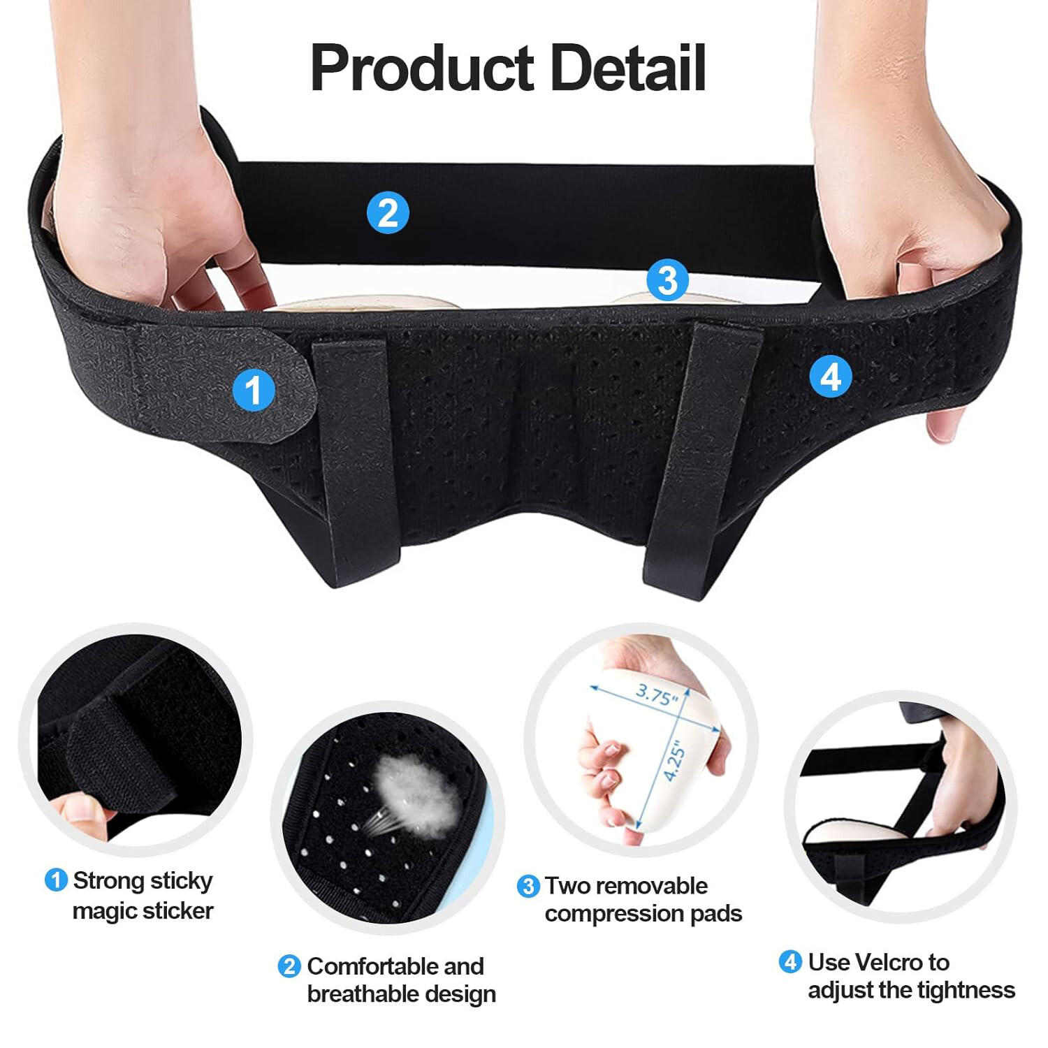 V-shaped Sling Pelvic Support Strap-Pregnant Womens Low Waist Belly Support Belt
