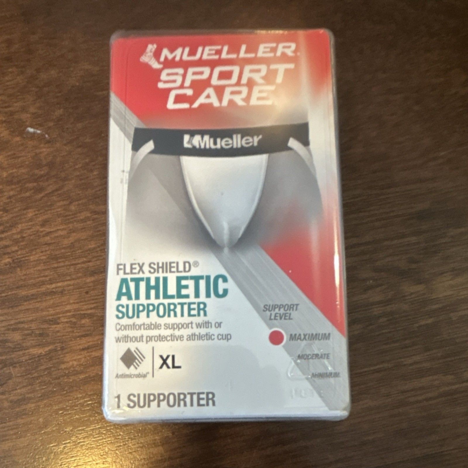 Mueller Flex Shield Athletic Supporter XL Antimicrobial, Breathable, Comfortable