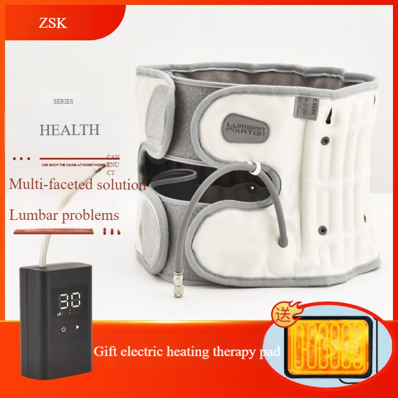 Inflatable Heating Waist Support | Lumbar Relief for Muscle Strain & Disc