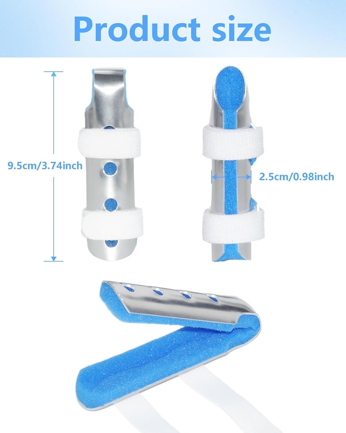 Pinky Finger Splint Kids 2PCS Trigger Finger Splint for thumb Arth…