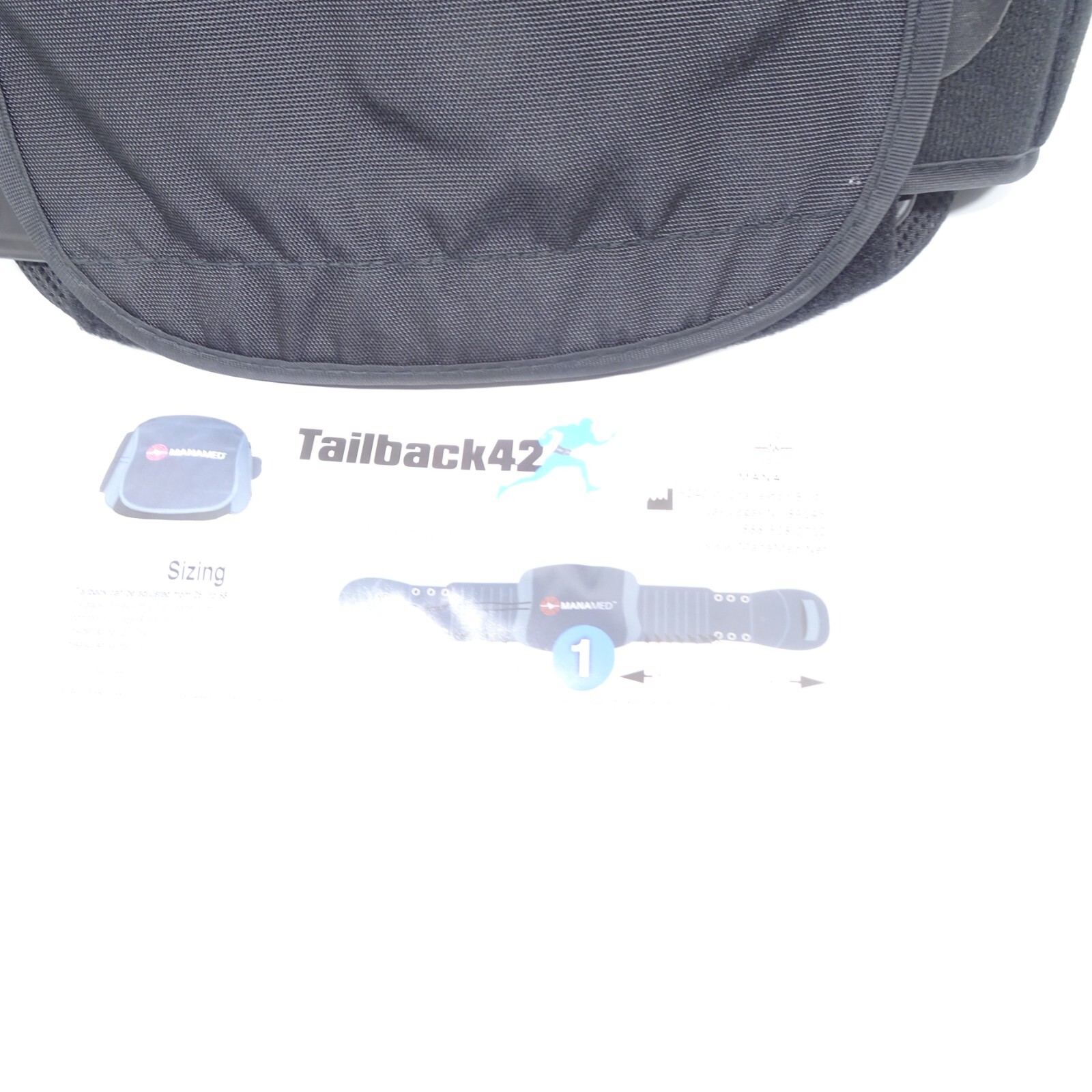 MANAMED Tailback 42 Universal Post Op Back Brace Adjusts 25″ to 68″ New