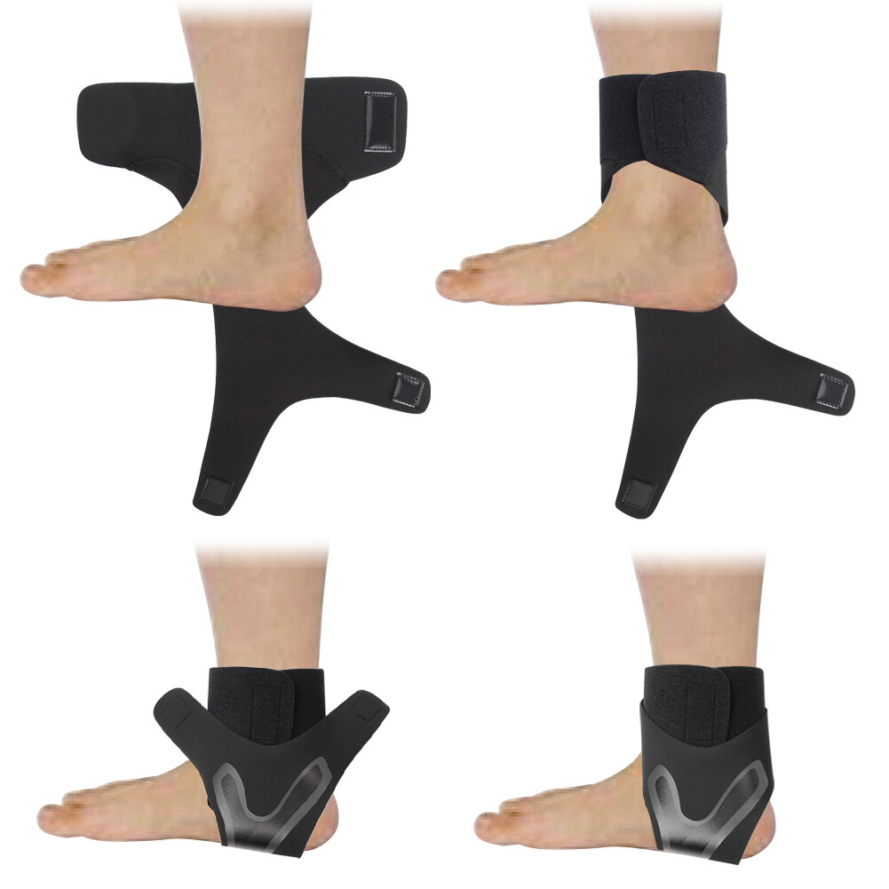 Ankle Brace Support Compression Sleeve Plantar Fasciitis Pain Relief Foot Wrap