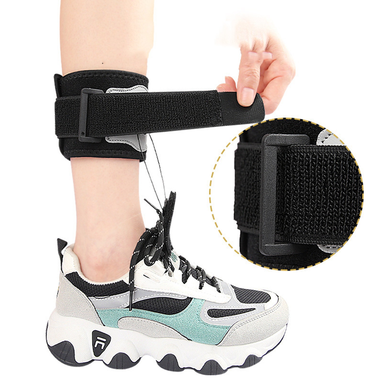 Drop Foot Support AFO AFOs Ankle Brace Elevator Poliomyelitis Hemiplegia Stroke