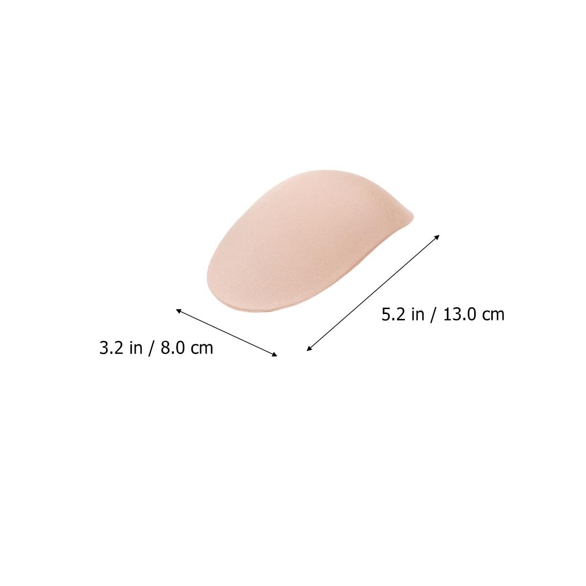 Women Shoulder Pads Adhesive Shoulder Enhancer Anti-slip Cushion Push Up Khaki