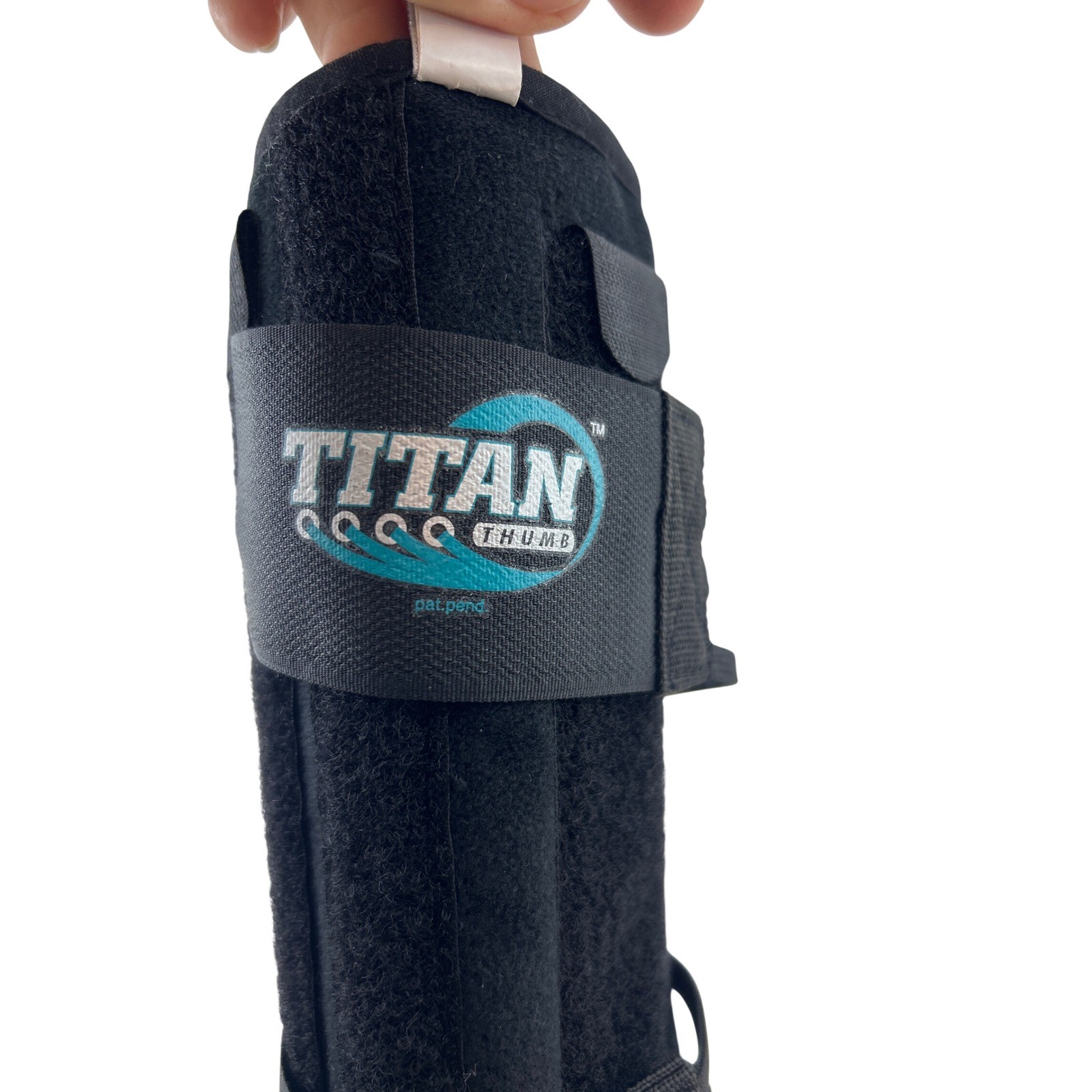 Hely & Weber Titan Thumb Orthosis Right Hand Wrist Brace Black 450-R