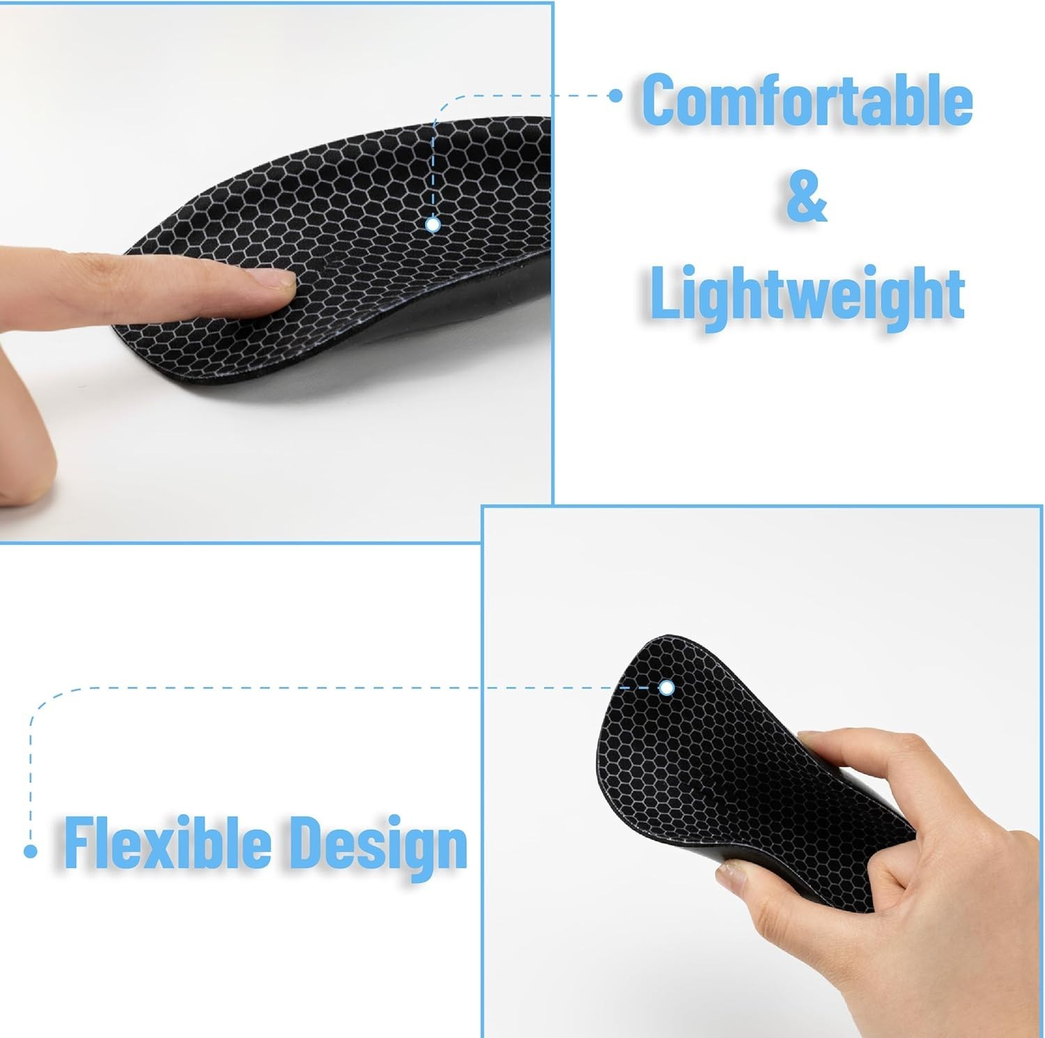 Plantar Fasciitis Relief with Dr. JK Small Heel Cups – Shock-Absorbing Design