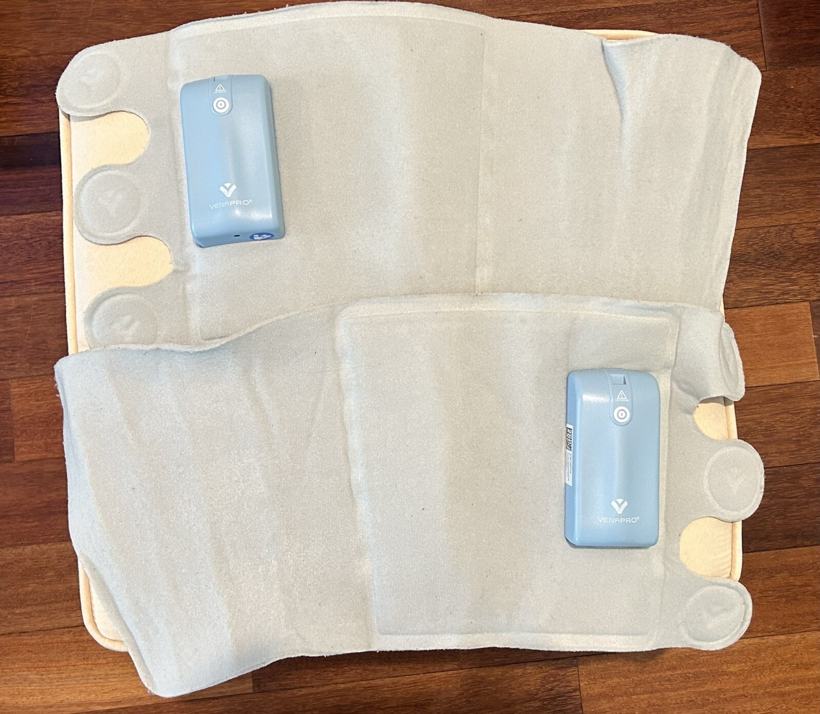 VenaPRO Portable Vascular 2 Legs Compression Cuff Blood Flow Therapy preowned