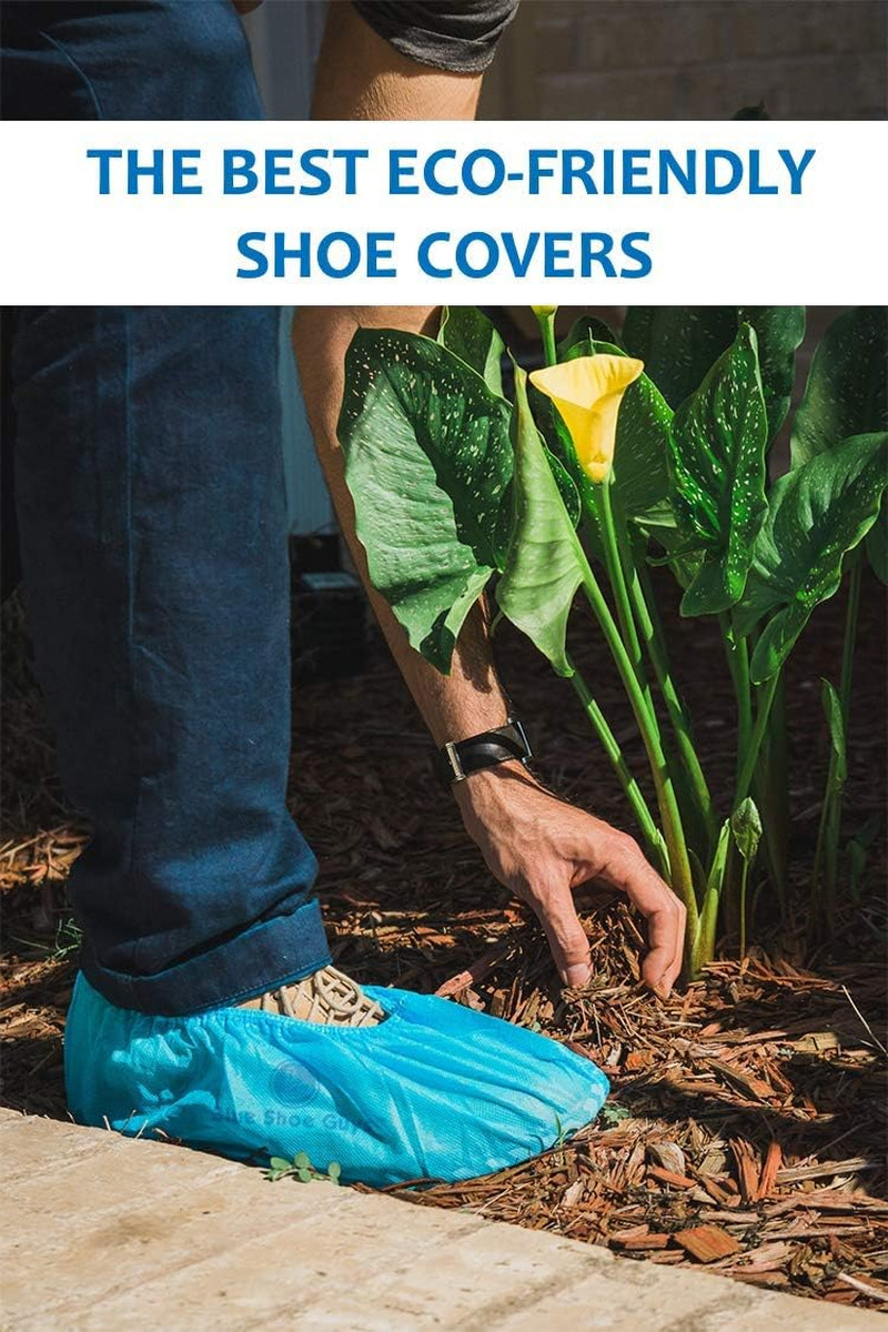 Premium Disposable Boot & Shoe Covers Booties | 100 Pack | Durable, Non-Slip,…