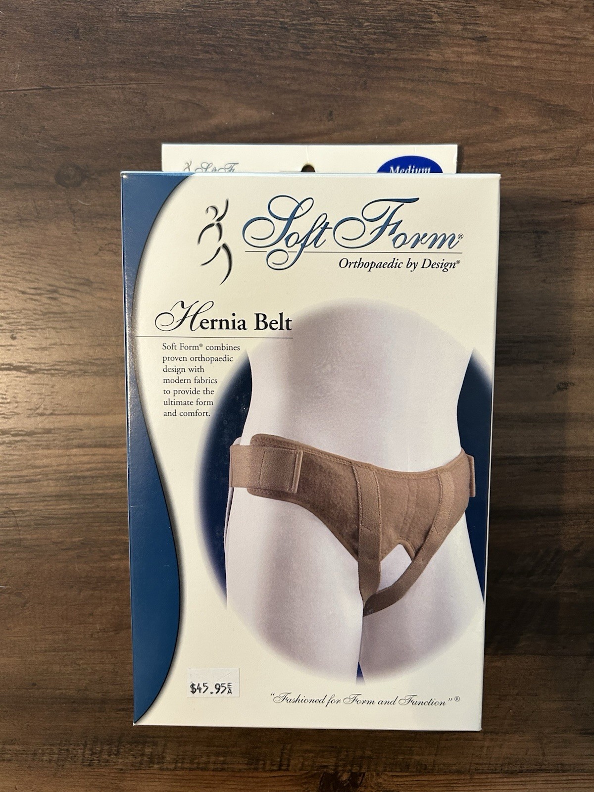 FLA Orthopedics Soft Form Hernia Belt Beige Size Medium New In Box