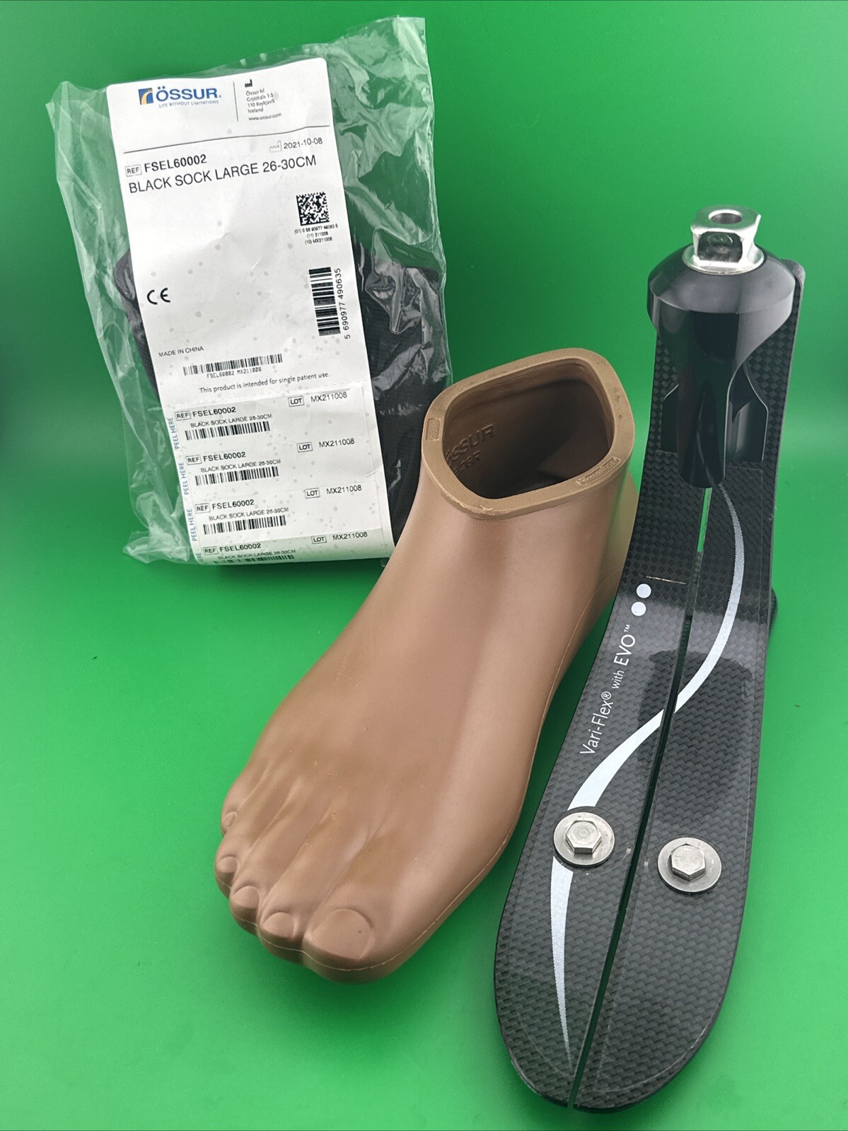 Ossur Variflex Vari-flex Prosthetic Foot. Sz 26. Category 3. Perfect. Right
