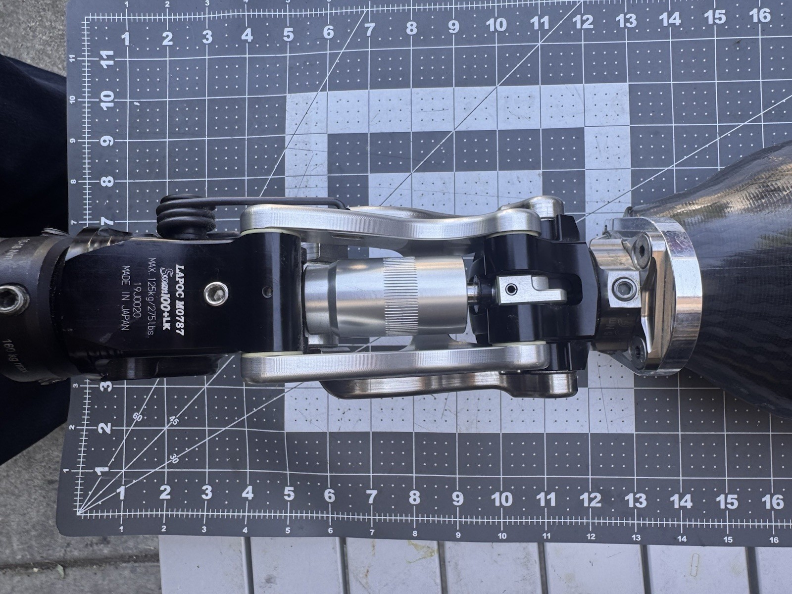 Complete Above-Knee Right Prosthetic Leg. Trulife, Ossure, Kiss, Lapoc/Swan