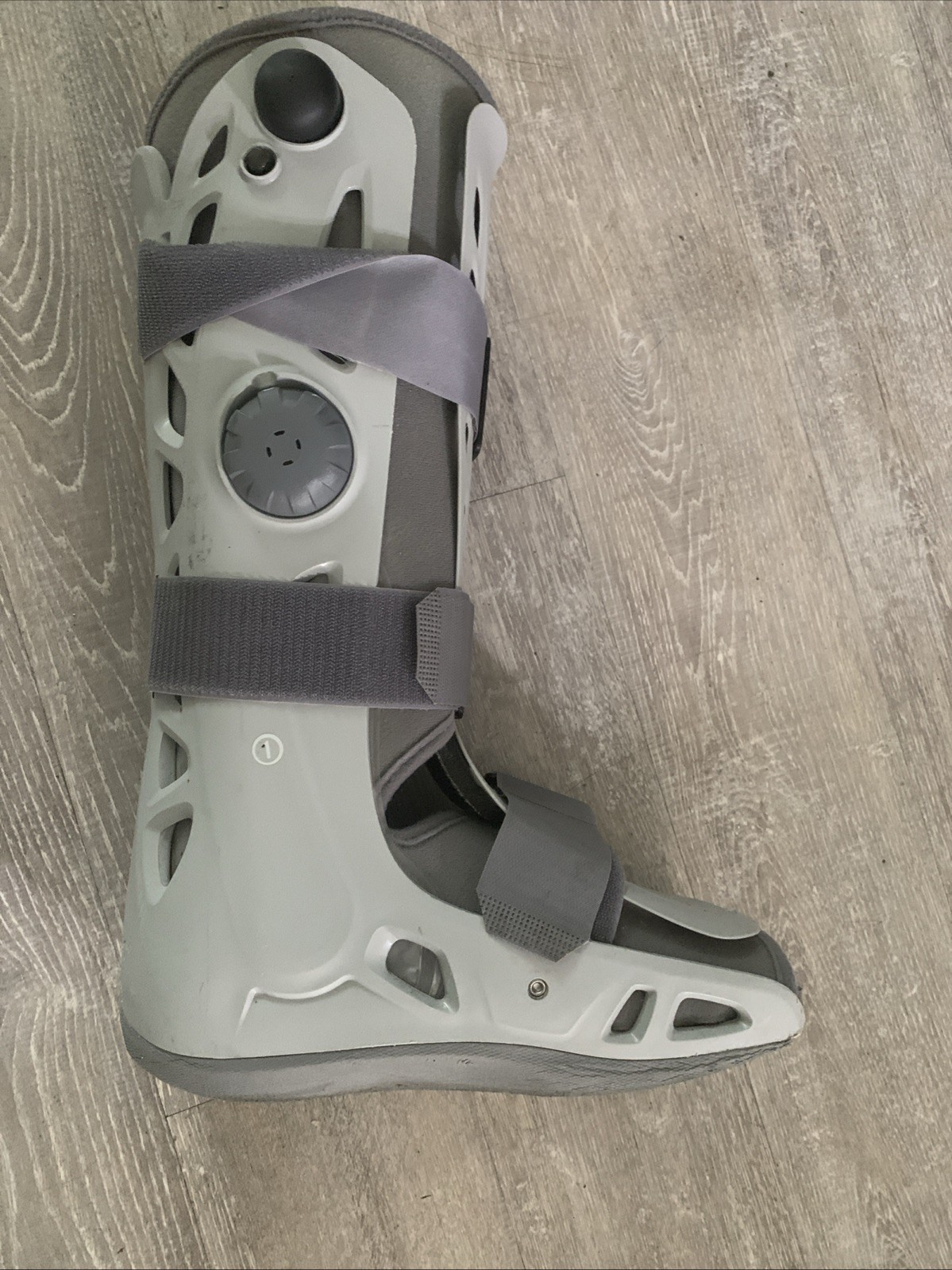 DJO Aircast AirSelect Standard Walking Brace Boot – LARGE Light GRAY