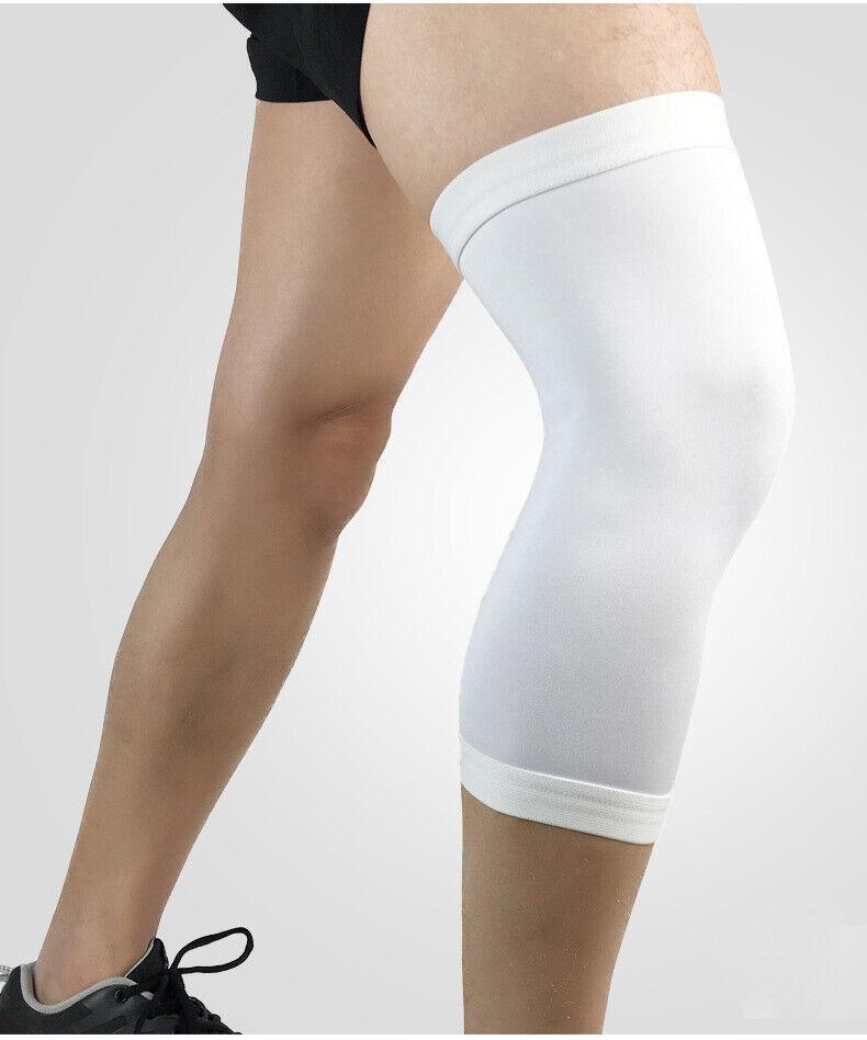 Cool Men Non-Slip Knee Brace Support Women Thin Breathable Compression Sleeves