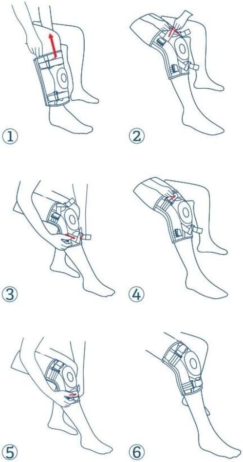 Comfortable and Breathable Knee Support Brace – Non-Slip Design for Active Life