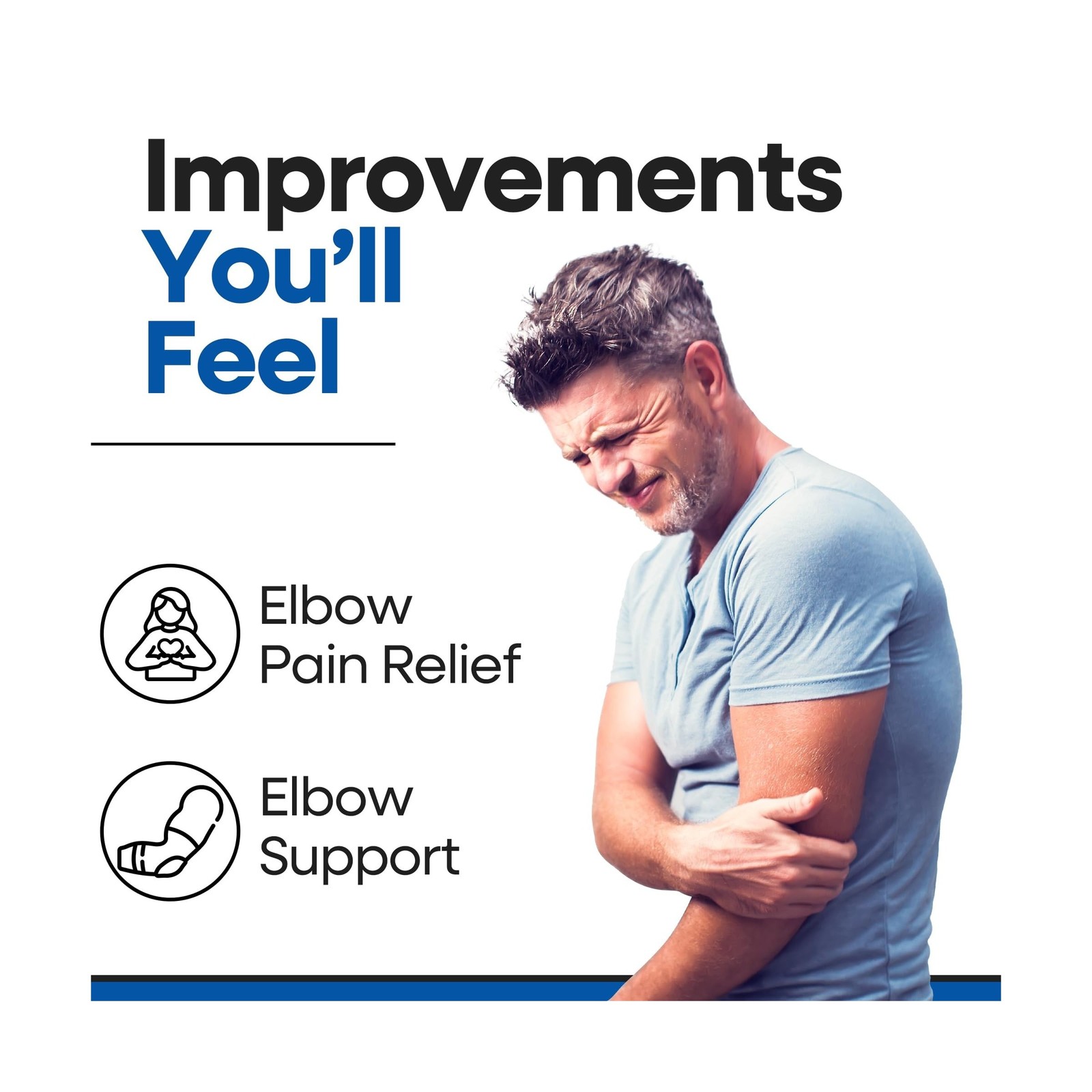 Soft Elbow Pad For Bursitis & Elbow Tendonitis Relief Wrap | Pa… FAST USA SHIP