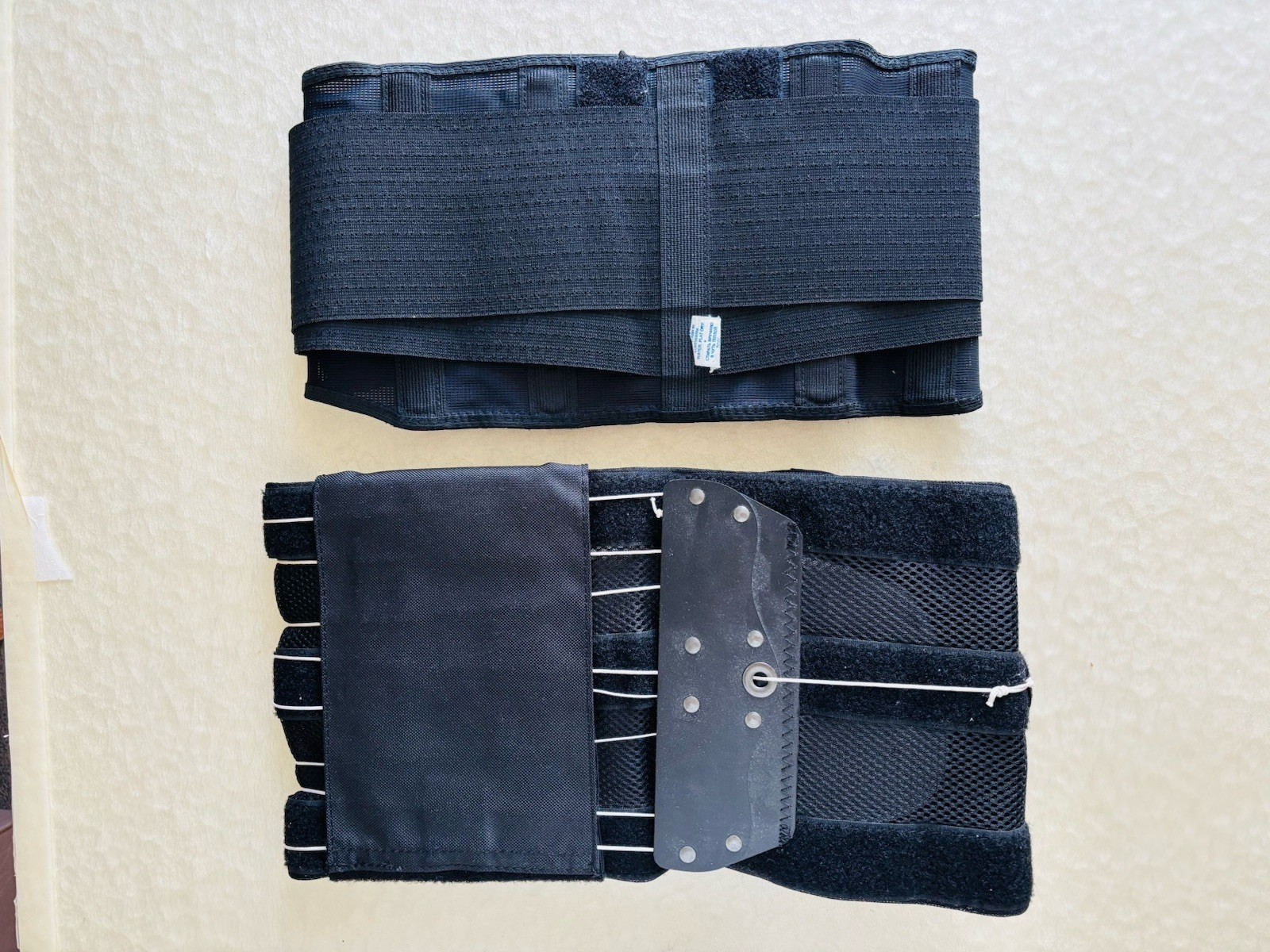 MAXAR Work Lumbar Support Belt Black M Adjustable Elastic IBS-2000