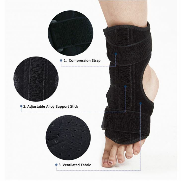 Plantar Fasciitis Night Splint Therapy Posterior Foot Drop Instep Injury Orthoti