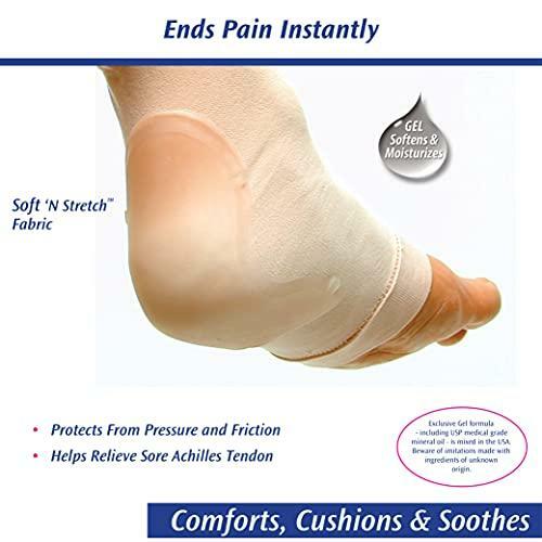 PediFix Visco-gel Achilles Protection Sleeve,White Large