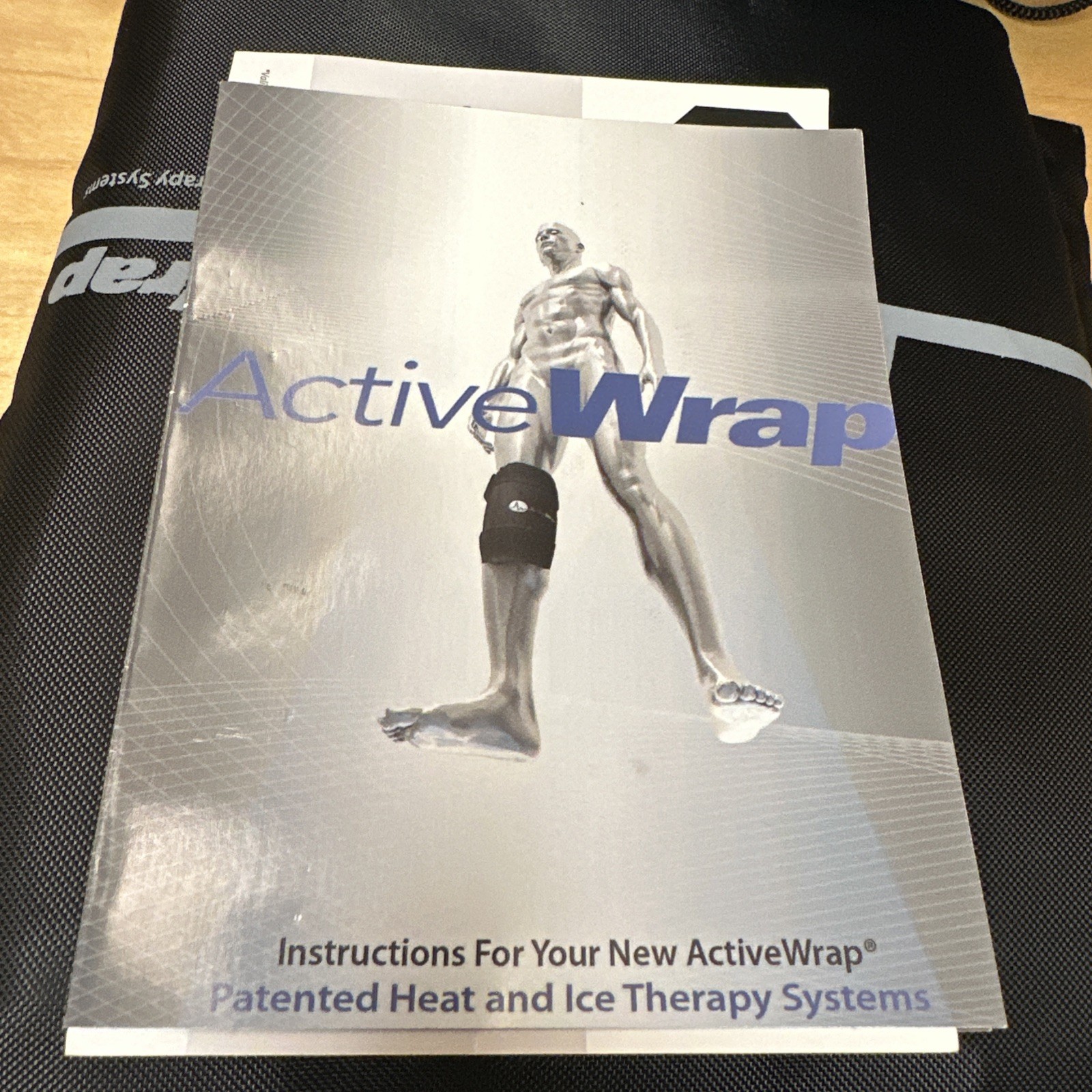 NWT Activewrap Heat & Ice Therapy System Heat & Ice Packs Large Size Cover Bag