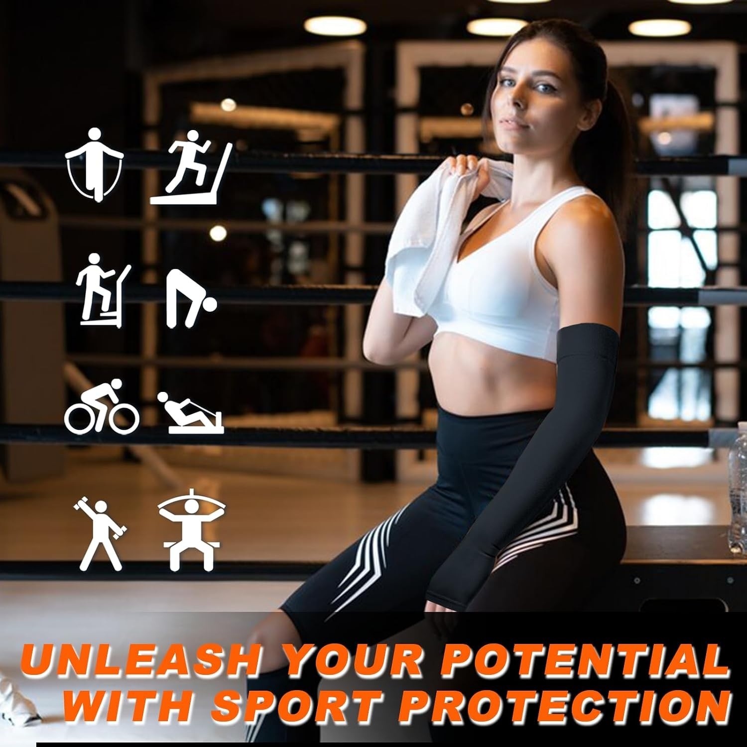 Lightweight Graduated Compression Sleeve for Arm Recovery – Ideal for Arthritis