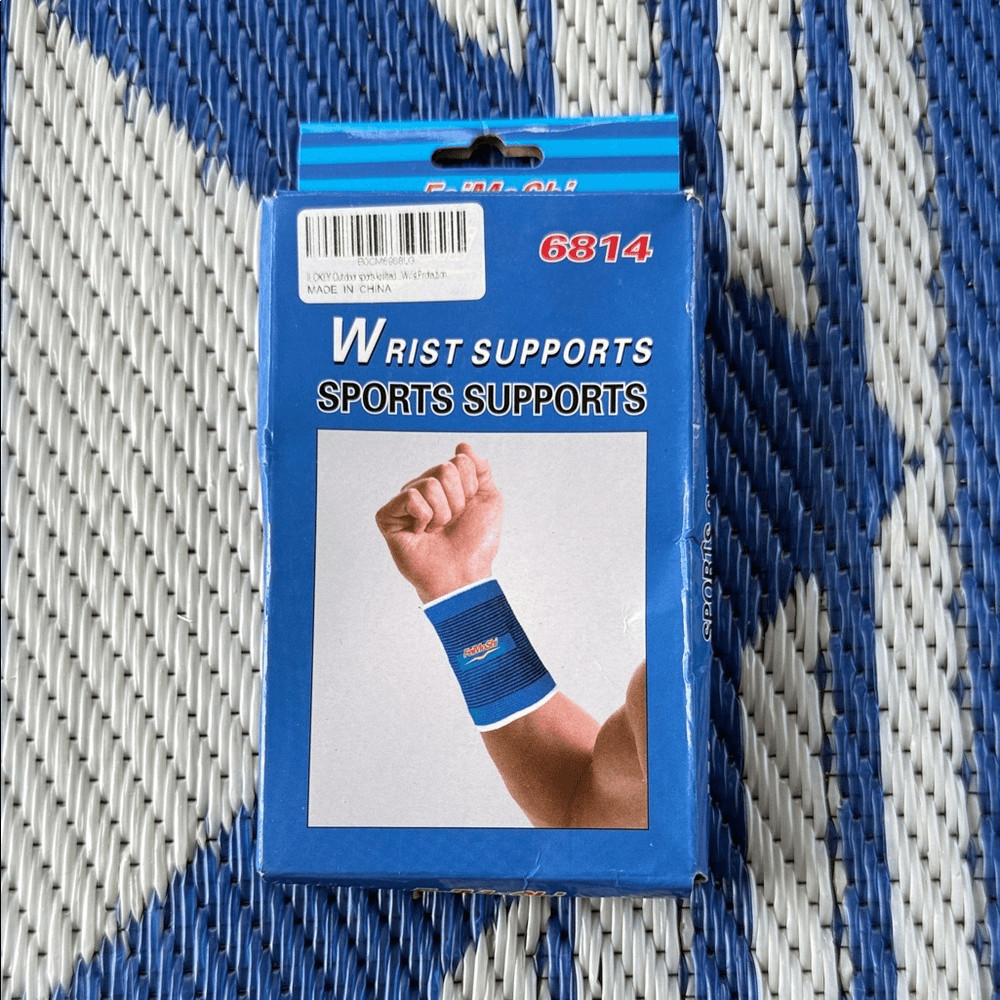 Wrist Joint Support Sports Support Bands Black Brace Wristbands Protects Joint