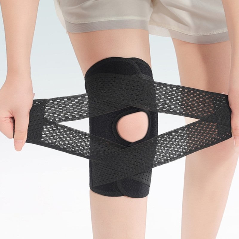 Comfortable Elastic Knee Brace Kneepad For Running Basketball And Fitness