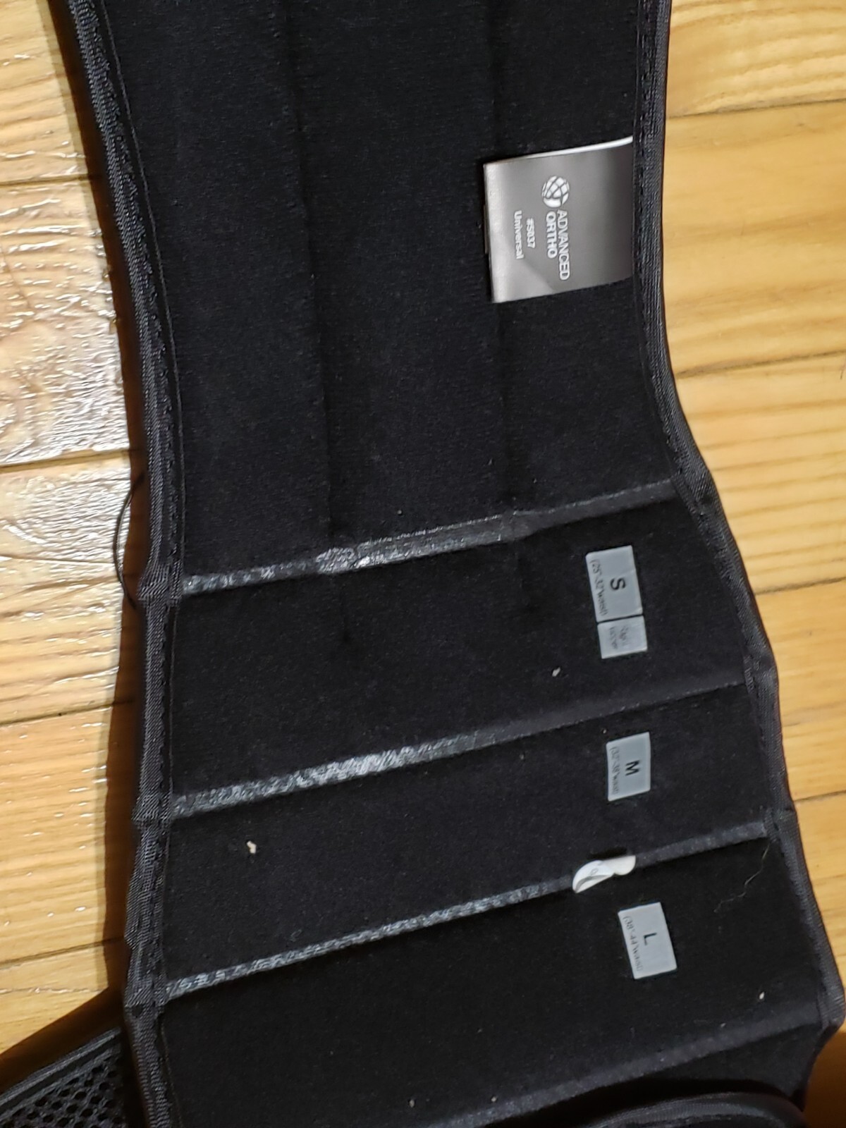 Apex L0637 T-Back LSO Compression Back Brace with Side Panels S-L 25″-44″