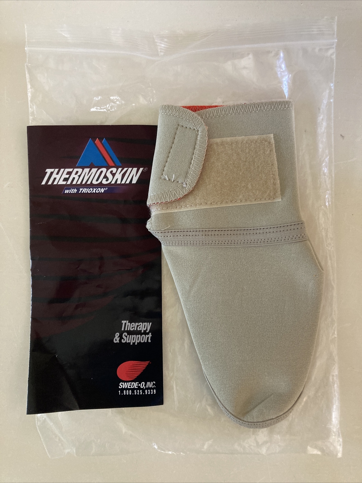 Thermoskin Thermal Foot Gauntlets, Beige, X-Small XS