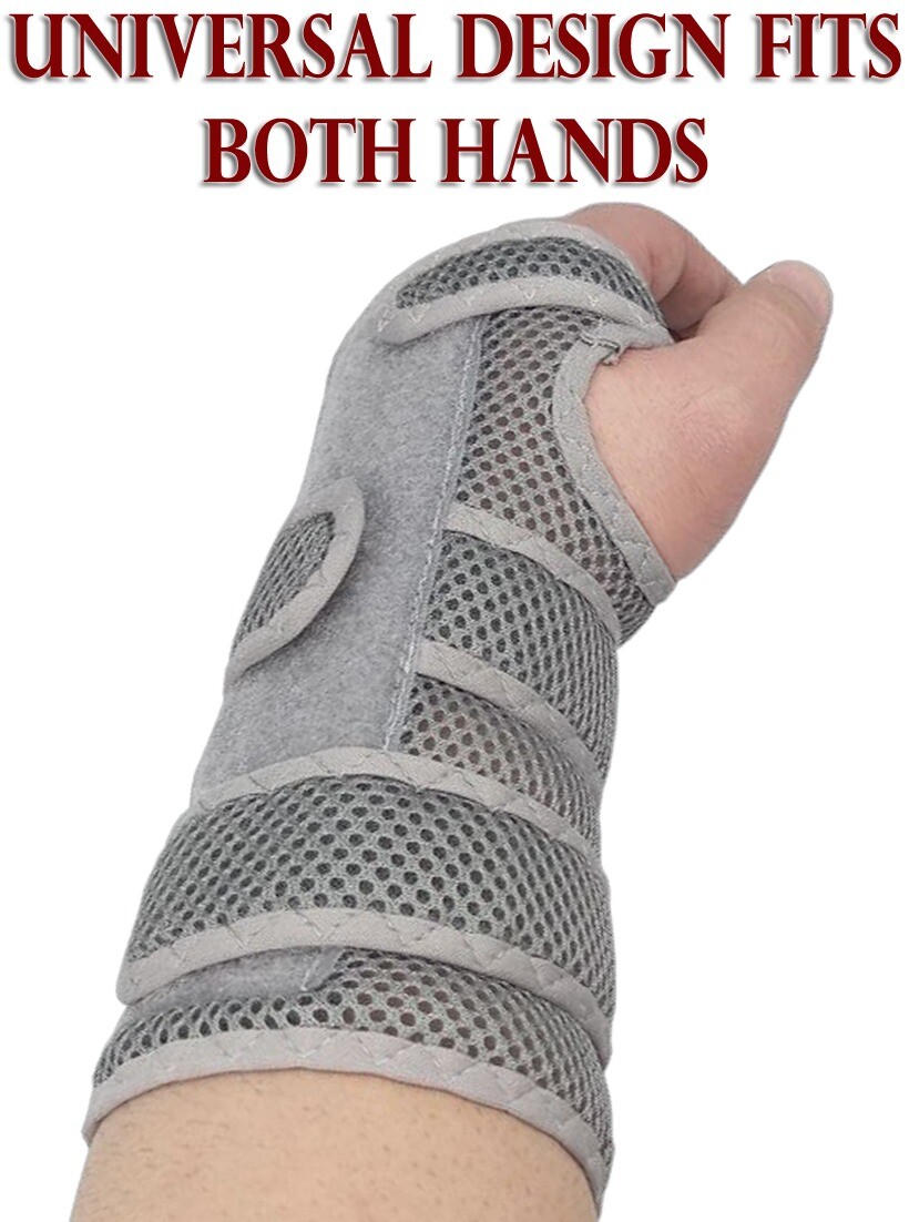 LTG PRO® Wrist Support Breathable Mesh Brace Splint Carpal Tunnel Strain Sprain