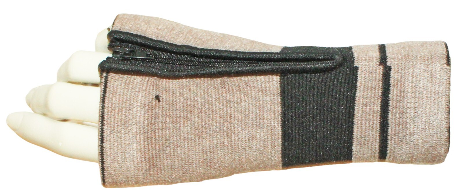 Adult Wrist Compression Zippered Support Bamboo + Magnet Therapy – One Size
