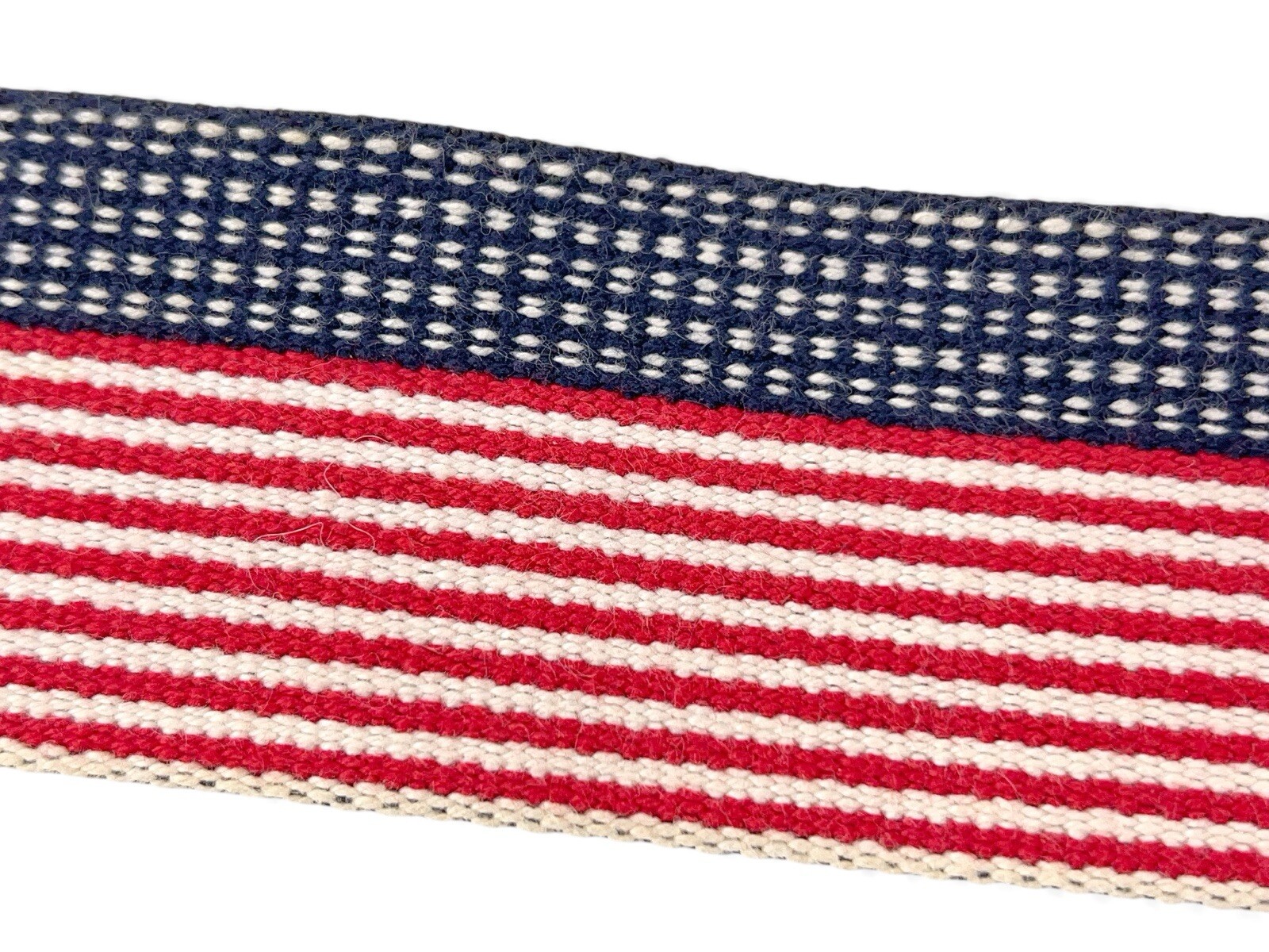 60 inch Skil-Care Rehab Belt – Red White And Blue – With Silver Tone Buckle