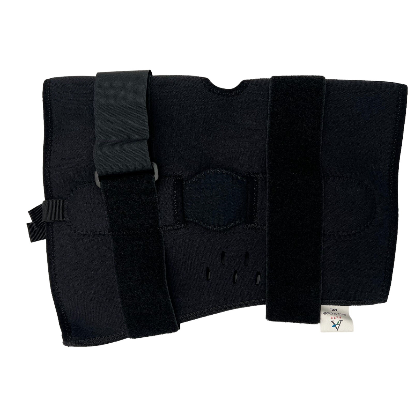 ALPS Cool fit Knee Brace Hinge Wrap Around L Medial Lateral support Neoprene