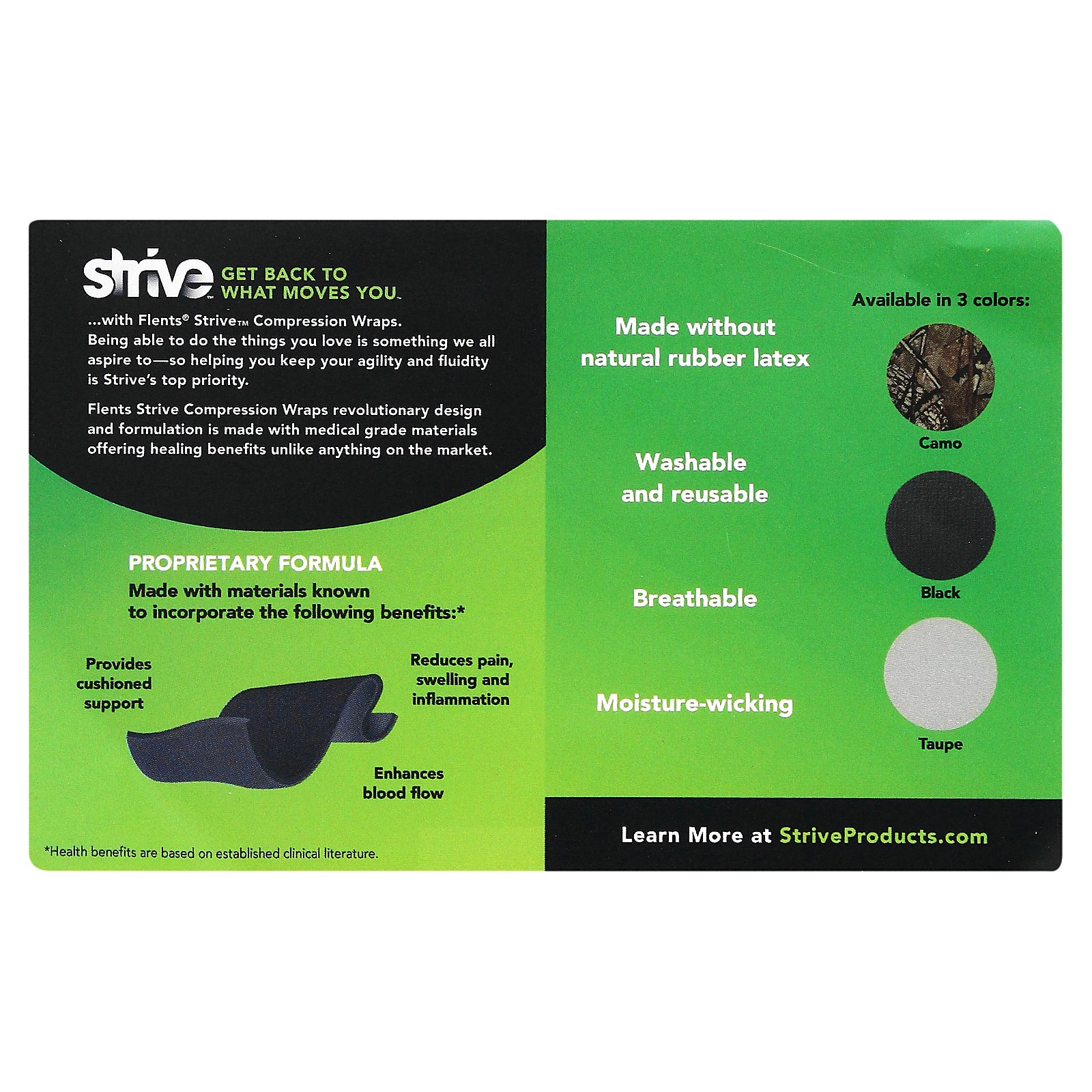 Compression Wrap, Black, 1 Wrap