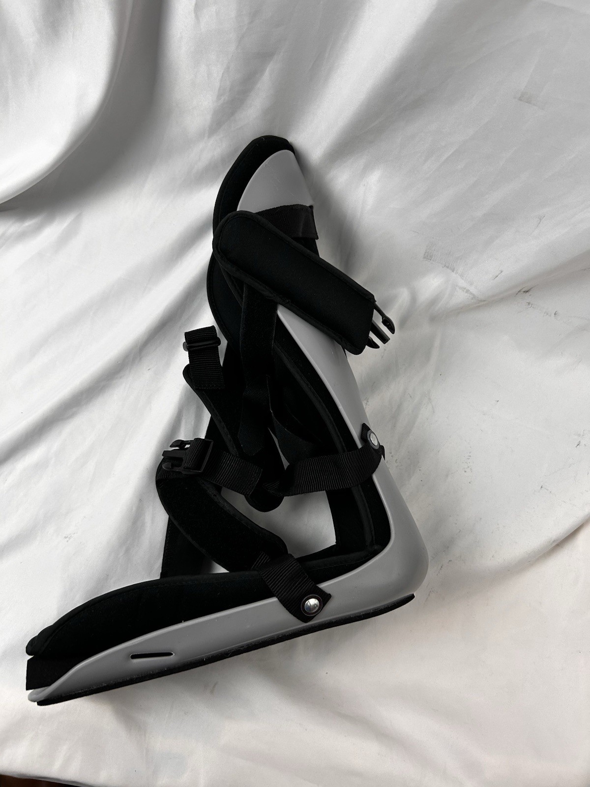 United Ortho Ankle Foot Orthosis AFO Brace Size Large Black Gray Support Splint