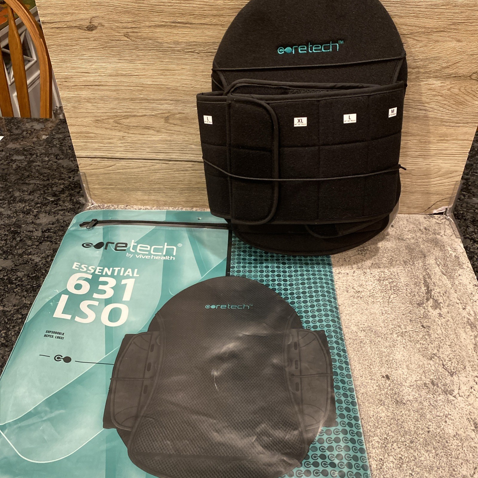 coretech back brace essential 631 LSO brace- New